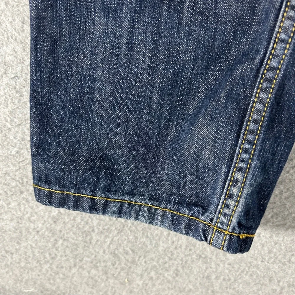 Levi's Jeans 513 Mens 30x27 Dark Wash Denim Slim Straight Casual‎ Classic